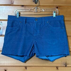 Carve Designs Blue Cutoff Women's Corduroy Shorts 8